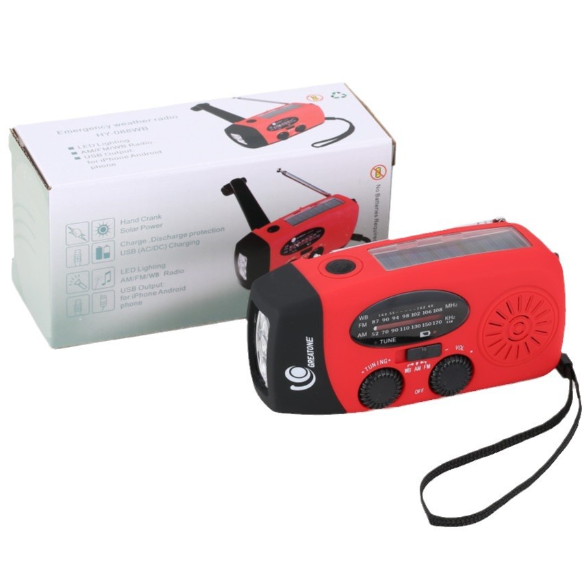 Suministro de radio de múltiples bandas de onda corta recargable portátil am FM Radio Estéreo