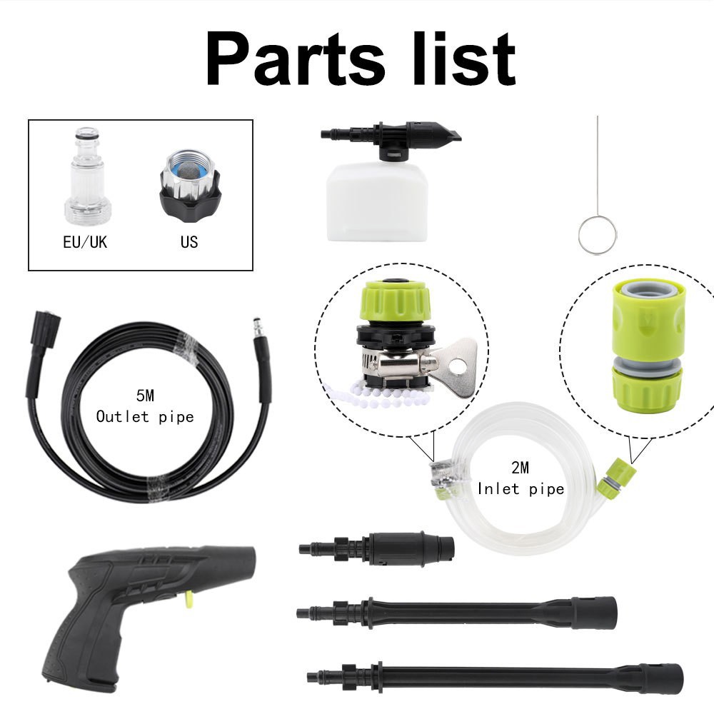 Cross-Border Car Wash Shop Commercial Cleaning Machine Ultra-High Pressure Car Wash Machine Construction Site High-Power Water Gun Fully Automatic Car Wash Machine