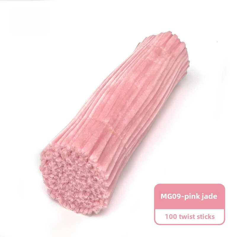 Encrypted twist rods (MaoGun) DIY craft pipe cleaners, ultra‑dense, multi‑color sets (about 100 pcs)