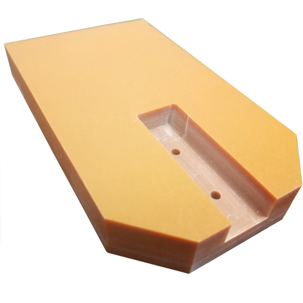 厂家批发10mm电木板加工防静电雕刻切割红色酚醛树脂板绝缘冷冲板