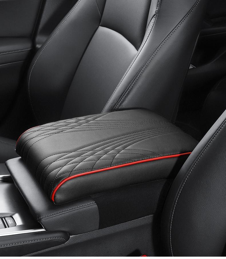 Car armrest box cushion memory foam heightening cushion universal armrest pillow central armrest box sleeve lengthened and widened and thickened