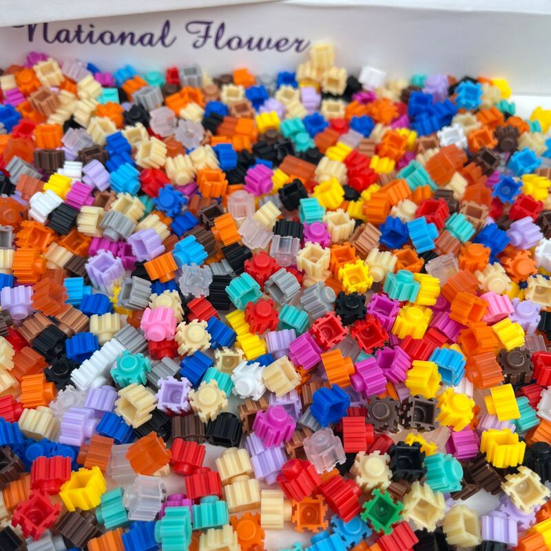 Compatible with Lego Bricks in Bulk 8mm Small Particle Toys Educational Assembly Series Children's Handmade Versatile DIY Visual