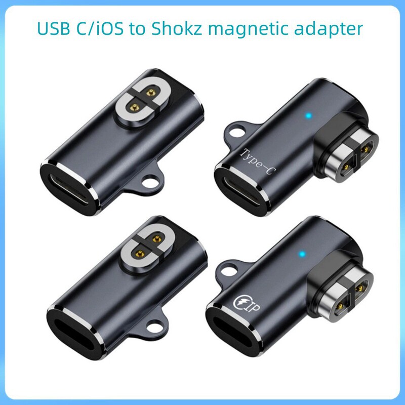 USB C and Ip Ios Adapter Converter Is Suitable for Shokz Shaoyin Aerop Bone Conduction Bluetooth Headphones