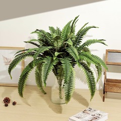 模擬ペルシャ草植物卸売シルクペルシャシダの葉結婚式家の装飾植物壁熱帯植物