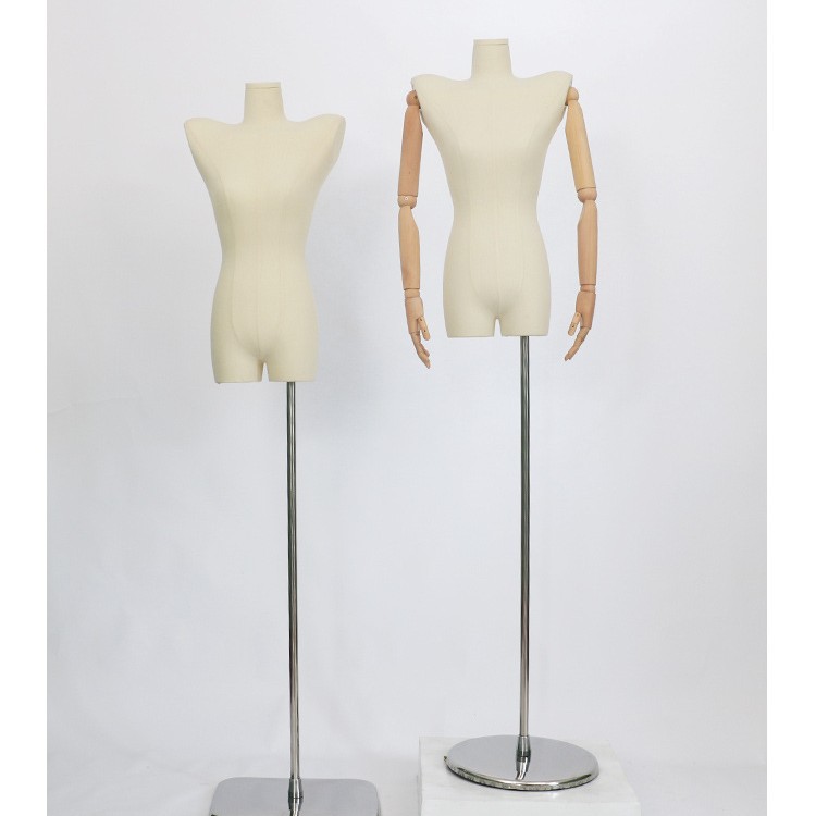 Tienda de ropa de mujer encogimiento de hombros modelo accesorios plataforma de medio cuerpo femenino modelo de hombro plano soporte de exhibición de ventana de hombro image 5