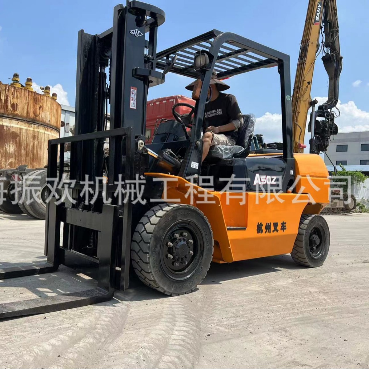 杭叉A50Z二手叉车低价转让现货充足发货快支持出口低噪音四轮