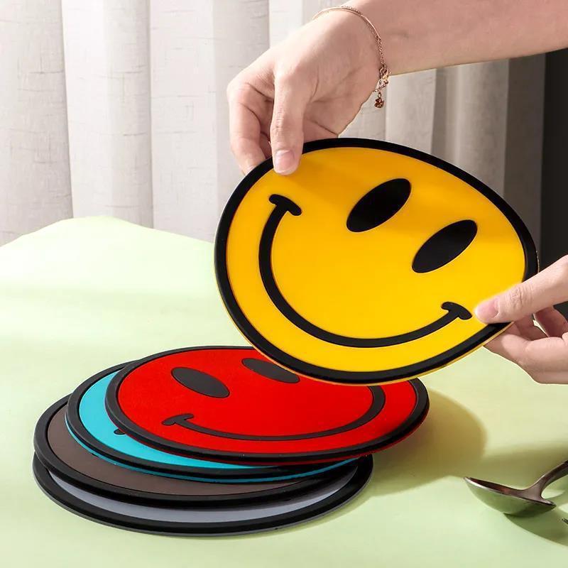 Placa de cocina de aluminio, almohadilla de taza de aluminio nórdica, almohadilla de mesa de comedor a prueba de quemaduras, almohadilla de cocina de aislamiento térmico, tazón de seguridad doméstica