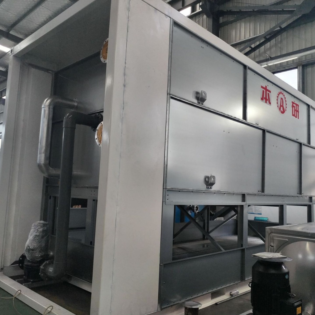 集装箱一体式液冷闭式逆流冷却塔400T快速降温封闭式冷却塔