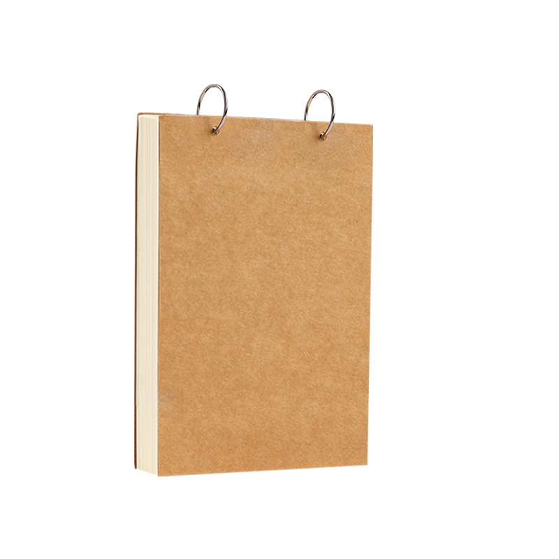 벽걸이형 A6 루즈리프 링버클 A5 빈 노트 작은 책 그림 유치원 게임 기록부 테이블