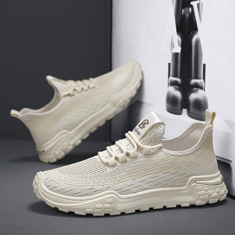 Low casual breathable thin summer sneakers with shoelaces platform