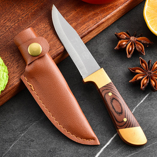 Stainless Steel Handle Meat Knife, Boning Knife, Lamb Knife, Fruit Household Kitchen Knife, Special for Lamb