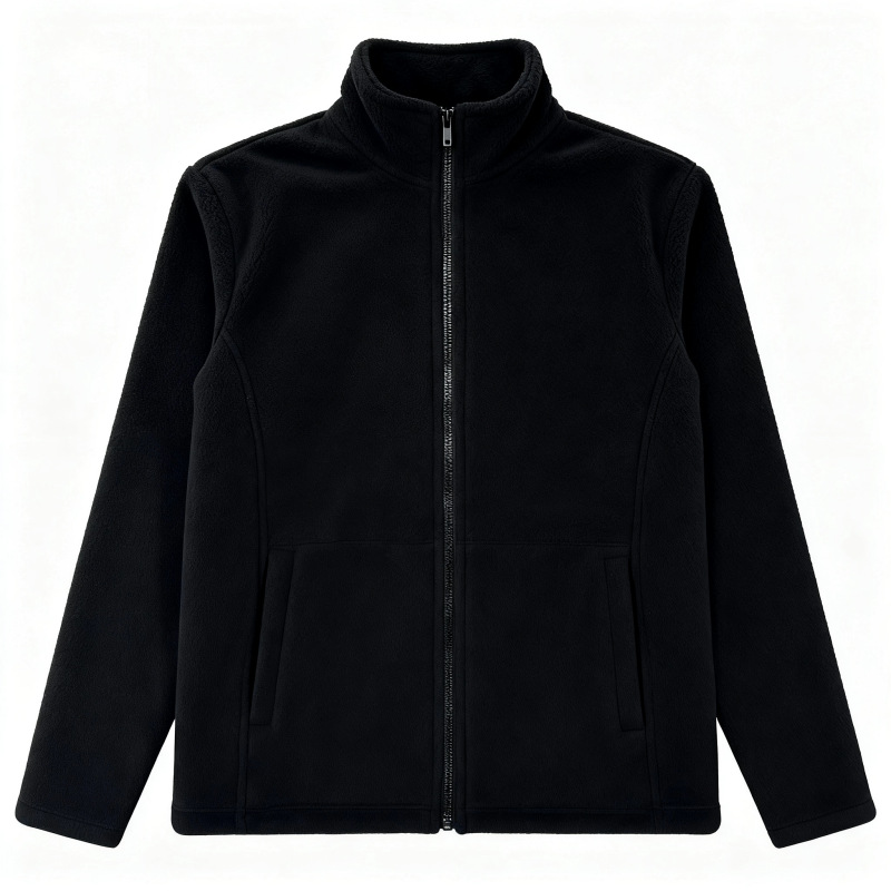 Shake-off camiseta de cremallera de color sólido para hombres y mujeres otoño y invierno más camiseta de collar grueso ropa de trabajo casual chaqueta deportiva seca rápida