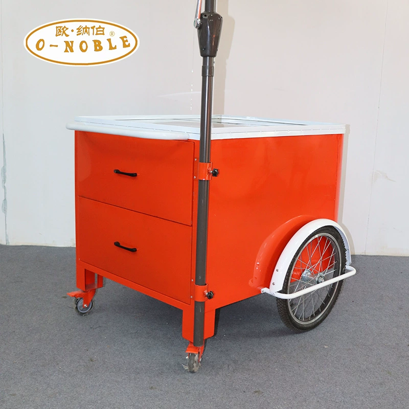 Onaber 2025 новая металлическая конструкция компактная стильная прочная модная уличная тележка для продажи