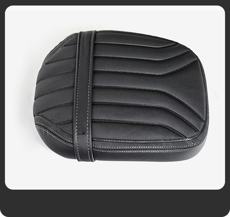 Suitable for Wuji Cu625 Rear Seat Assembly Motorcycle Rear Seat Cushion Thickeneded Shock-Absorbing Widened Waterproof Anti-Slip Rear Seat Cushion
