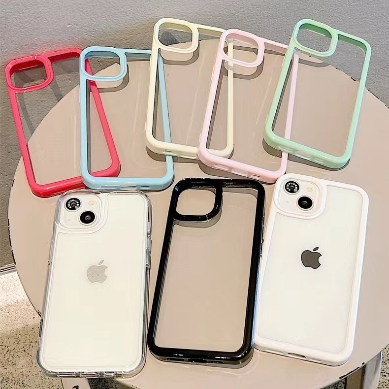 Suitable for Apple 15 mobile phone shell iphone14promax transparent 11 acrylic 13 simple candy 12 space shell Suitable for Apple 15 mobile phone shell iphone14promax transparent 11 acrylic 13 simple candy 12 space shell