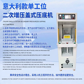 其他制鞋机械;压底机;定型机