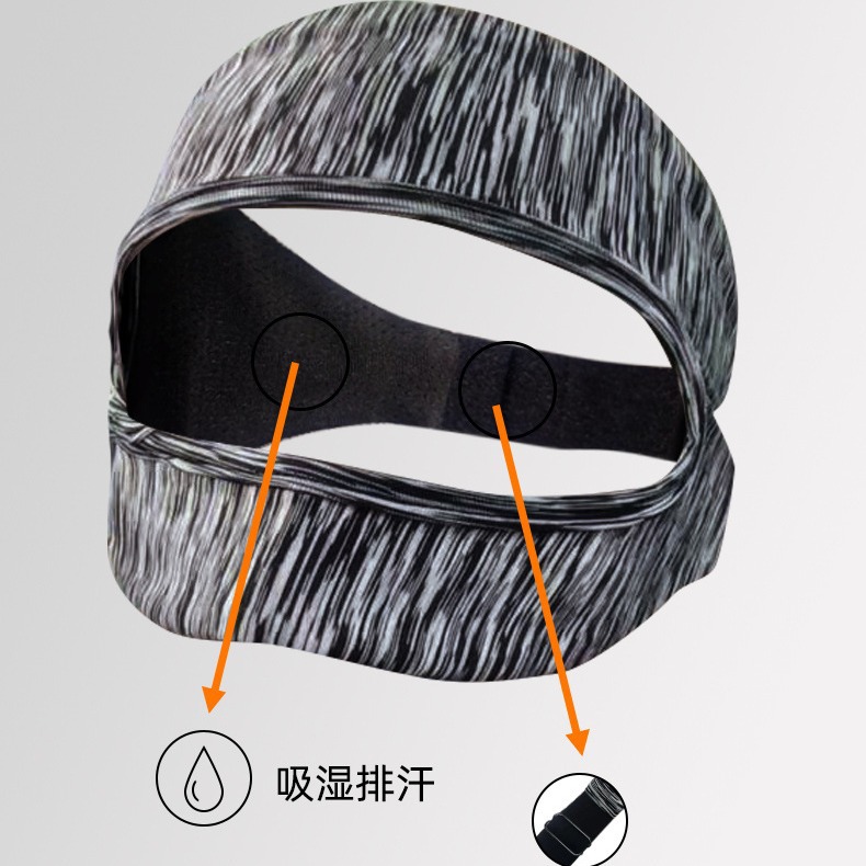 Máscara de ojo VR transfronteriza nueva Máscara de ojo absorbente de sudor transpirable a prueba de sudor de secado rápido máscara de ojo VR accesorios versión mejorada no atascado nariz