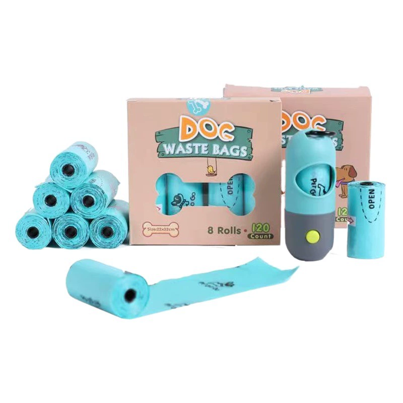 Трансграничная сумка для сбора домашних животных Разлагаемая сумка для сбора защиты окружающей среды Выходя на улицу Портативная сумка для сбора собак Кошачий мусор Мешок для мусора в наличии