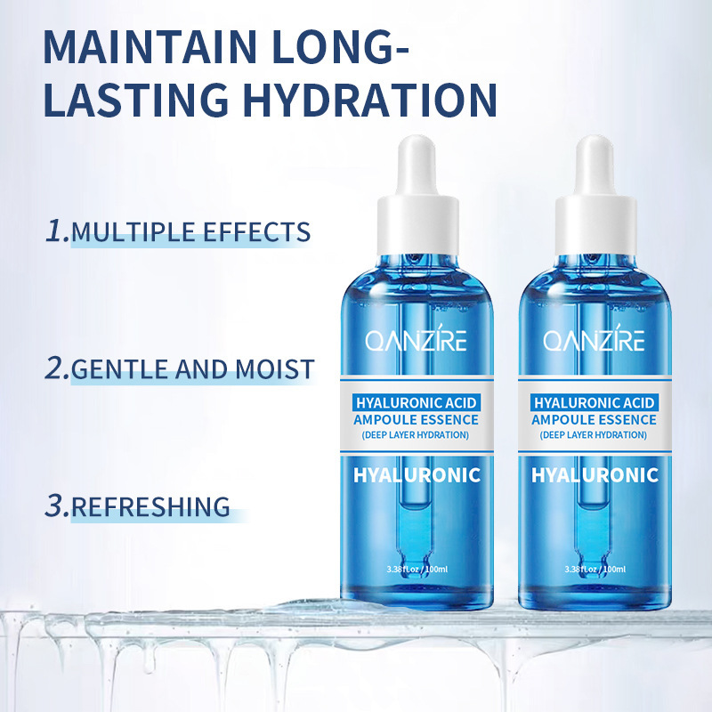 跨境hyaluronic acid essence透明质酸精华补水保湿面部精华外贸|undefined
