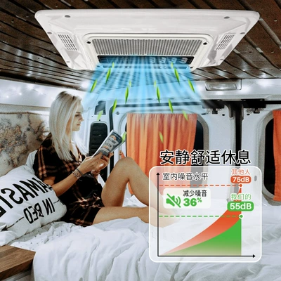 Automotive air conditioning and Cooling Air Conditioner 12V24V Ultra-Thin