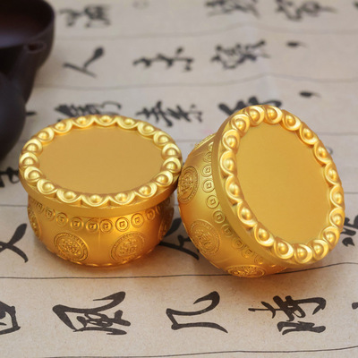 2025 new pattern Yuanbao Cornucopia Good luck Lucky Pisces Cornucopia Filled Yuanbao Metal Arts and Crafts