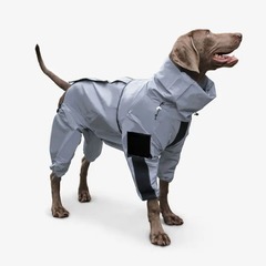 Refletive waterproofットドッグレインコート犬ペット反射防雨レインコート