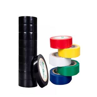 Single Roll fine packaging 1.6cm * 10m flame retardant electrical adhesive tape insulation tape PVC electrical tape