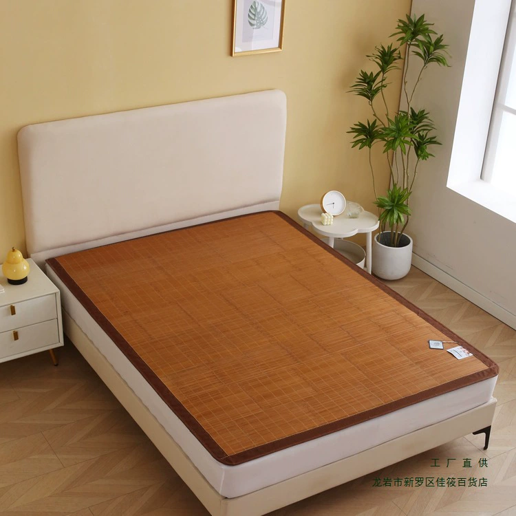 Бамбуковый коврик для студенческого общежития, односпальный, 90 см, 1.3m прямых трубок, 1,35, двусторонний складной, 1,5/1,8, по индивидуальному заказу