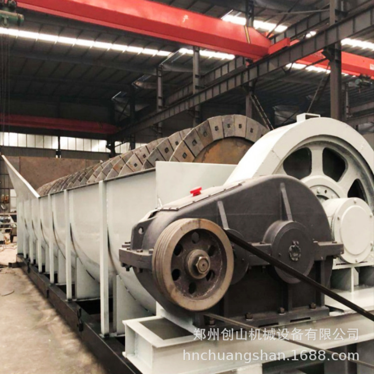供应螺旋洗石矶  洗石料机生产线    螺旋泥土洗砂机  滚筒洗石机