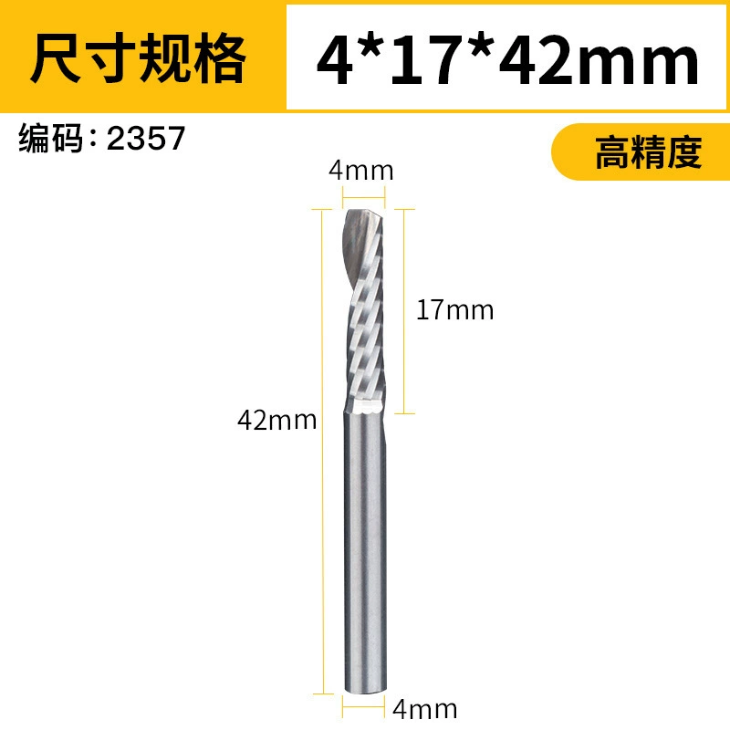 Acrylic drill PVC 3.175 мм, сталь вольфам/Tungsten steel