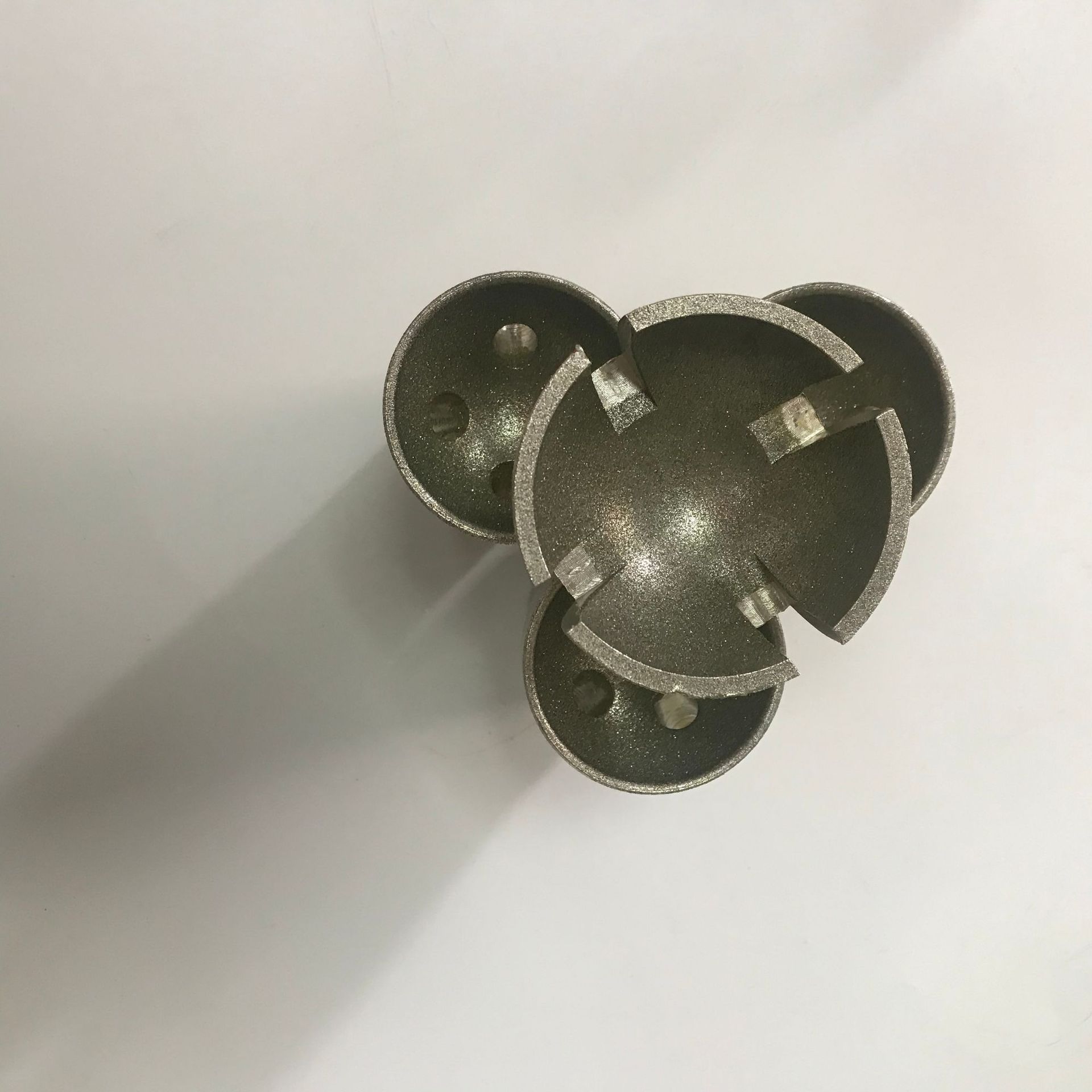 EVA跳绳球头砂轮模具提供喷砂，EVA筋膜枪球头砂轮模具喷砂轮