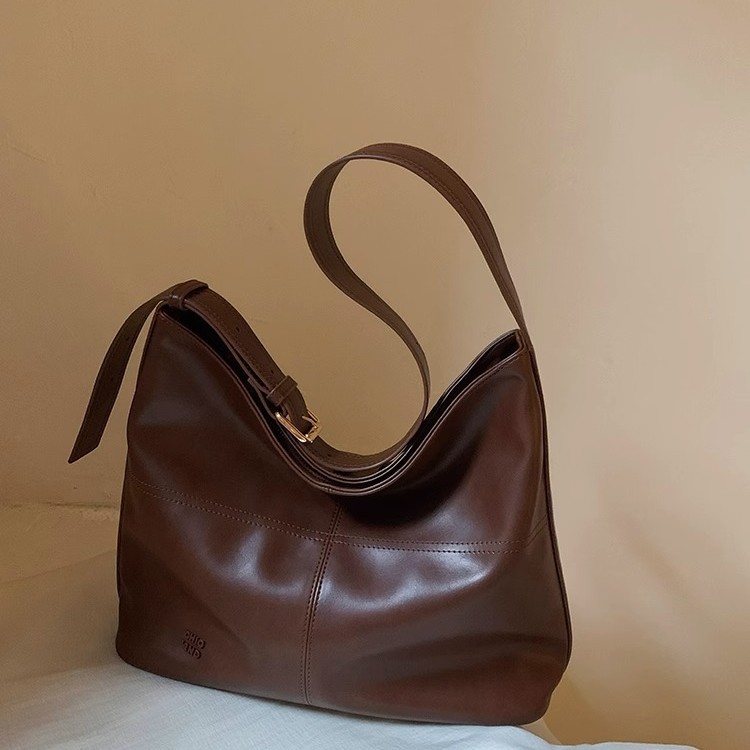NANFENG CHIO2ND TRAVELER CHAPTER TOTE BAG 여성의 2024 새로운 대용량 휴식 어깨 크로스 바디 백