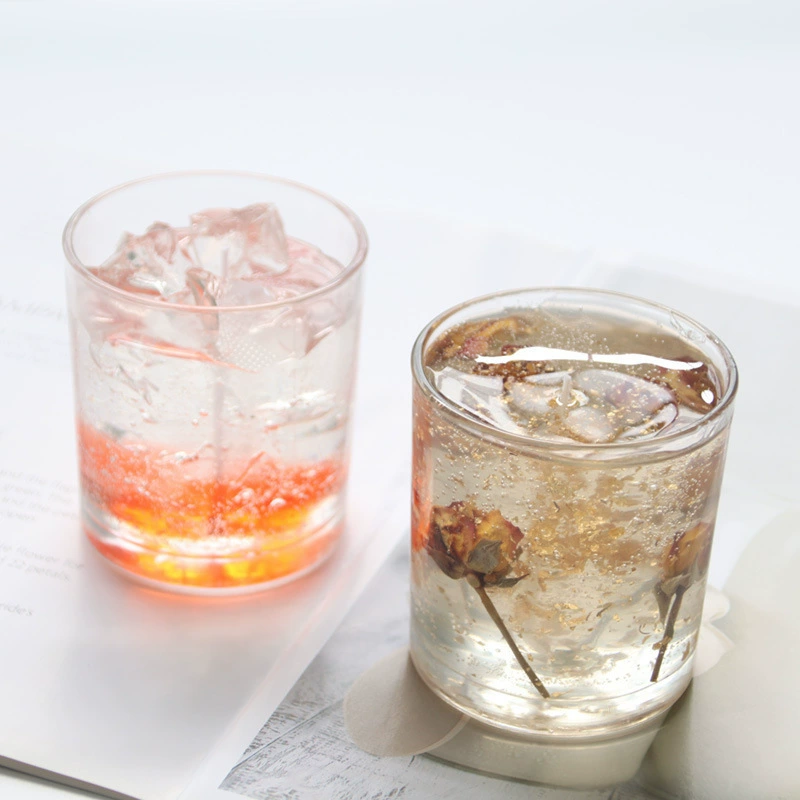 Small transparent glass candle, aromatherapy, wholesale