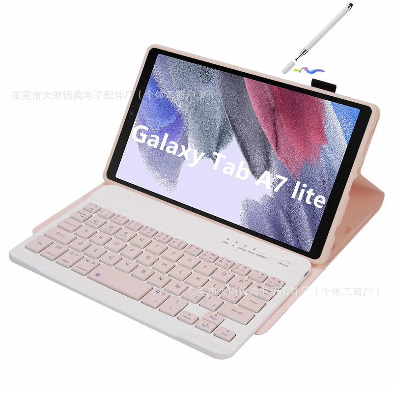Samsung A7Lite Tablet Protective Case T220 Bluetooth Keyboard 8.7 Magnetic Case Wireless Suitable for Russian, French and Spanish Samsung A7Lite Tablet Protective Case T220 Bluetooth Keyboard 8.7 Magnetic Case Wireless Suitable for Russian, French and Spanish