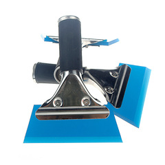 Car film tool stainless steel handle glass water scraper imported beef tendon scraper car clothing color changing film soft scraper