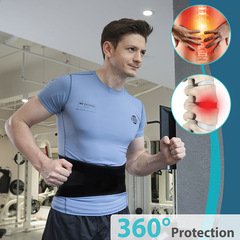 Cross-border waist support belt, weight training auxiliary fitness belt, squat running compression sports waist belt