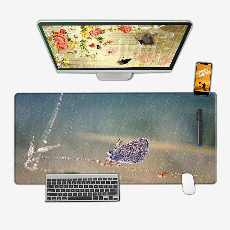 Thickened Mouse Pad With Cartoon Print Non-slip Surface Design_voghion.com