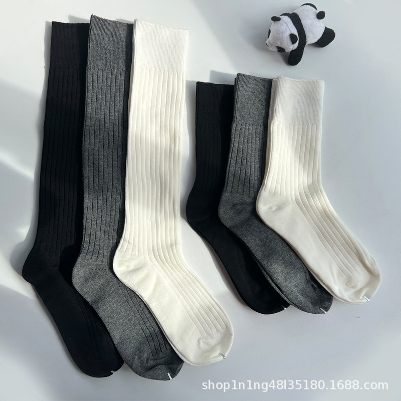 High quality double-pin socks calf socks but knee socks Korean proprietress with female socks net version socks