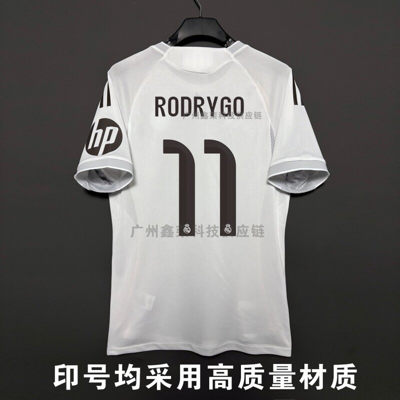 2526 レアル マドリード ホーム ジャージ No. 12 トレント No. 10 ムバッペ プレーヤー バージョン サッカー ジャージ 大人用 シングル トップ|undefined