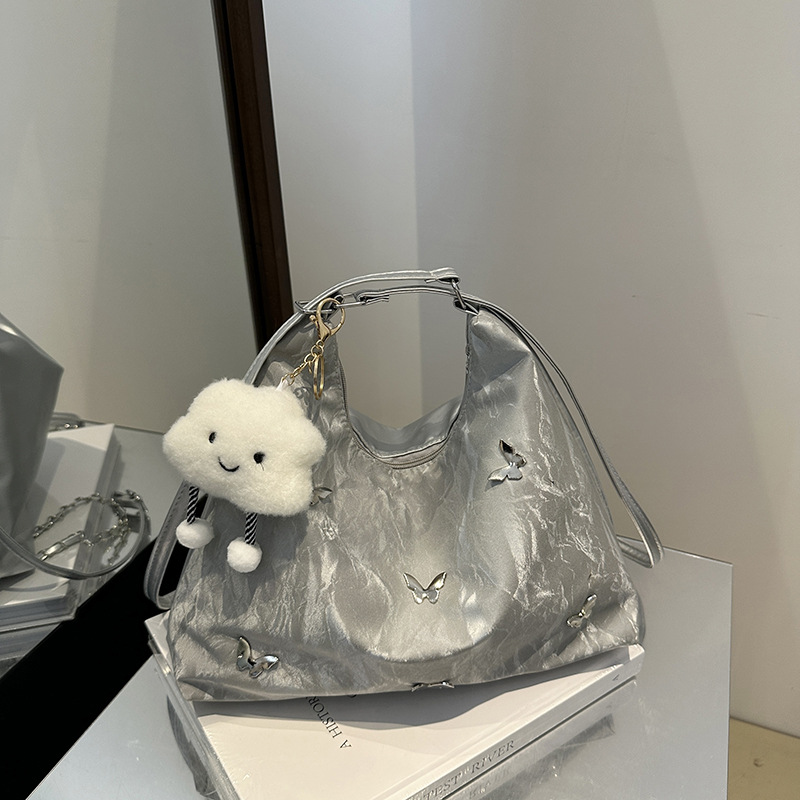 Bolsas de gran capacidad para mujeres 2024 nuevo verano de alto nivel nicho nicho viaje tote de hombro mochila de hombro