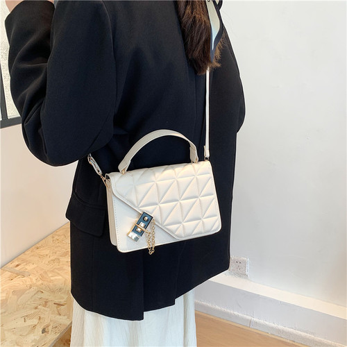 Women's small bag  popular summer new trendy texture fashionable shoulder armpit bag retro style handbag