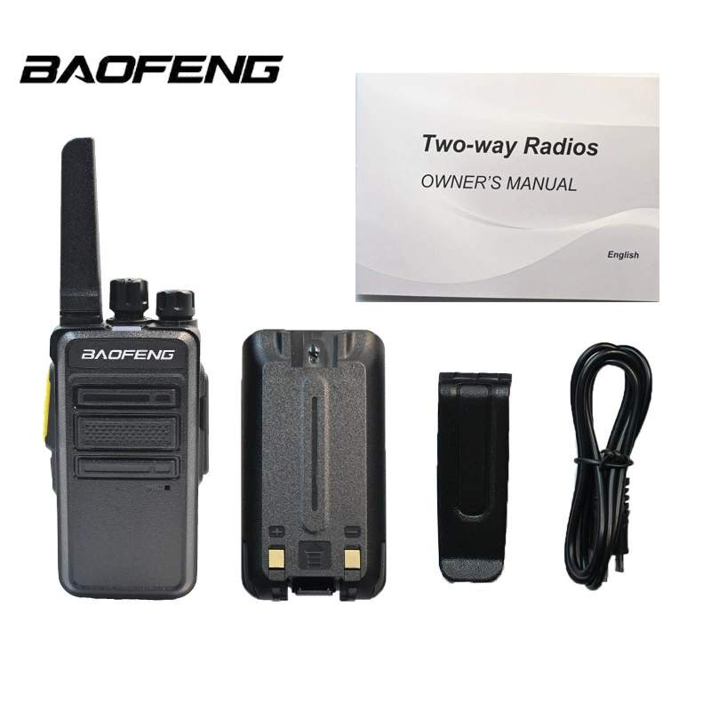 Портативный рация-дополнительная (BAOFENG) V12D, портативная двухсторонняя радиостанция для использования в отелях, охране/выставках