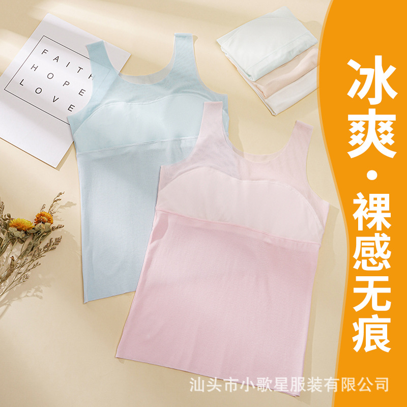 Ropa interior modal para niñas de primaria, chalecos para niñas, sujetadores para niñas mayores, estilo top de primera etapa.
