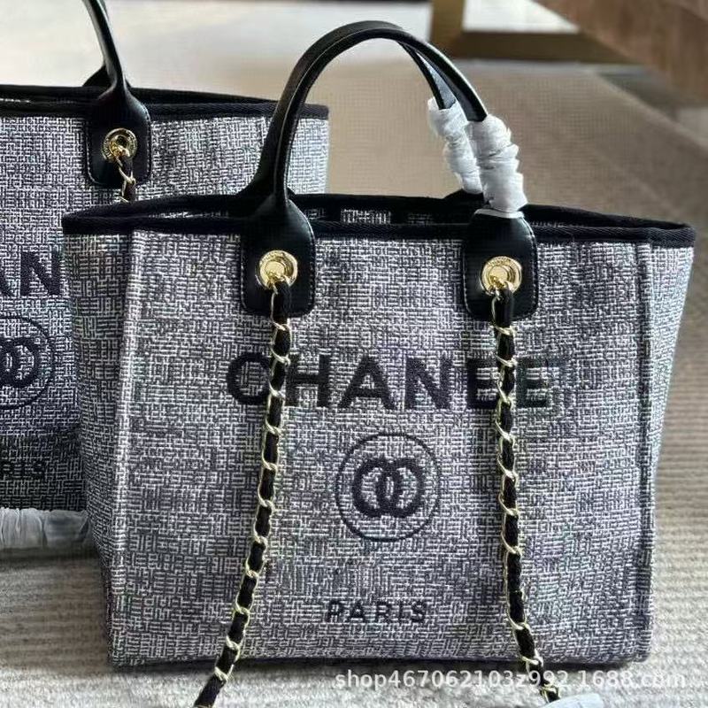 クラシックレタービーチバッグ刺繍リネンキャンバスママバッグショッピングバッグ大容量外国風キャンディーカラー|undefined