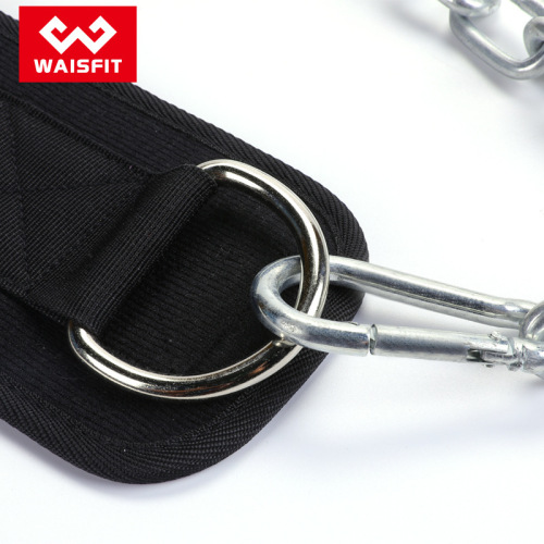 Weight-bearing belt pull-ups iron chain fitness exercise weight-bearing pull-ups barbell weight belt