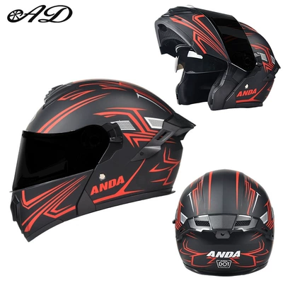 Motosiklet kaskı (dəbilqə) – Helmet Large Tail Fin Reveal