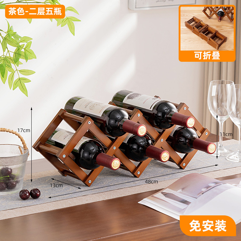 Estante de vino de escritorio estante de vino estante de vinos estante de almacenamiento estante de vinos simple estante de almacenamiento multicapa para el hogar estante de almacenamiento multicapa