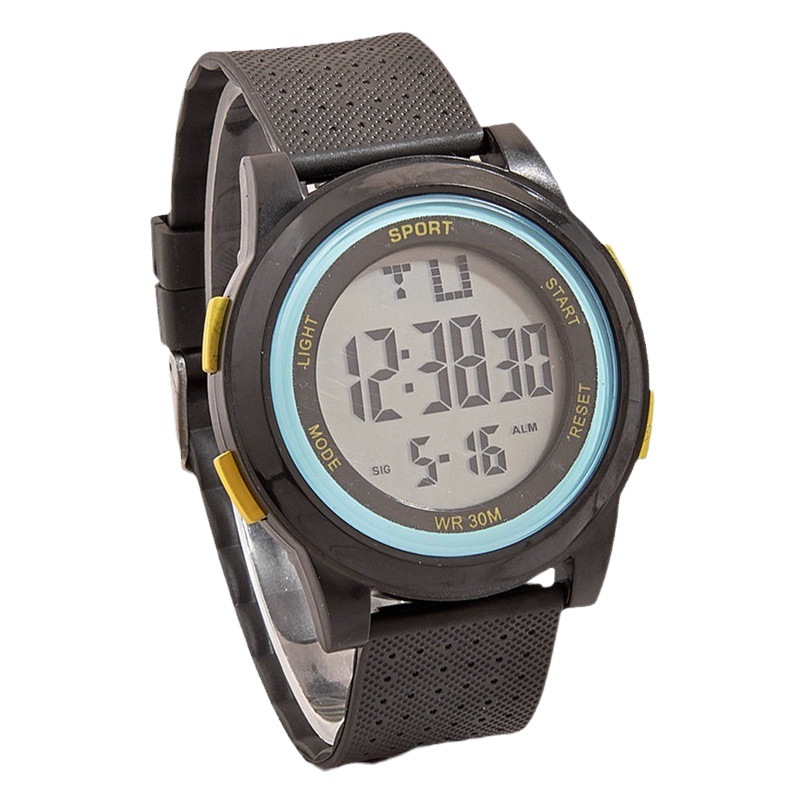 Unicornio LED reloj electrónico chica Junior High School estudiante de primaria simple alarma a prueba de agua ins reloj de alta apariencia