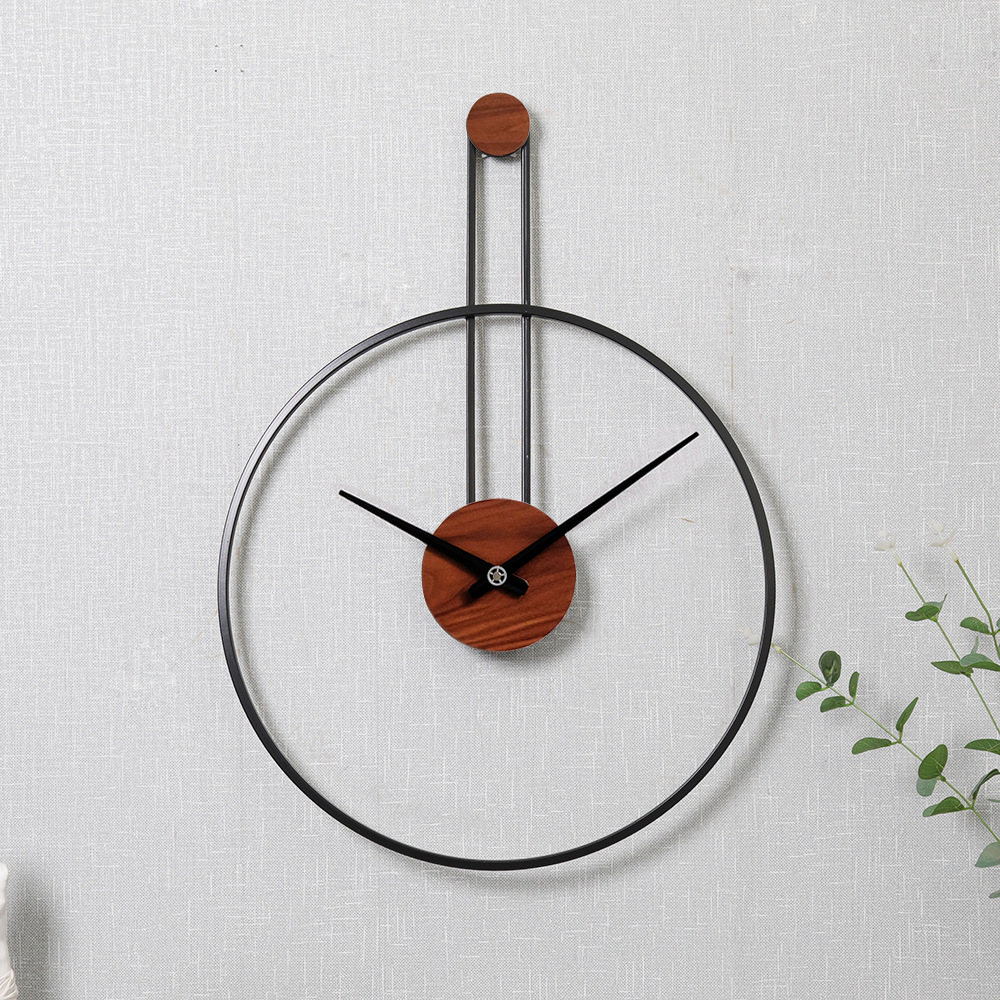 Creative Simple Iron Spanish Wall Clock Distinctive Art Wall Clock Living Room Home Decoration Clock Hanging Watch