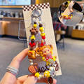 Acessórios de pingente de boneca boneca feita à mão diy estrela bonito frisado telefone móvel pingente de carro chaveiro pingente de boneca 25